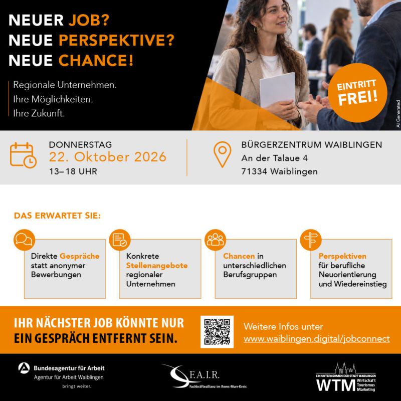 LinkedIn-Foto vom 14.10.2026: 🚀 Neuer Job? Neue Perspektive? Neue Chance!

Sie sind auf der Suche nach einer