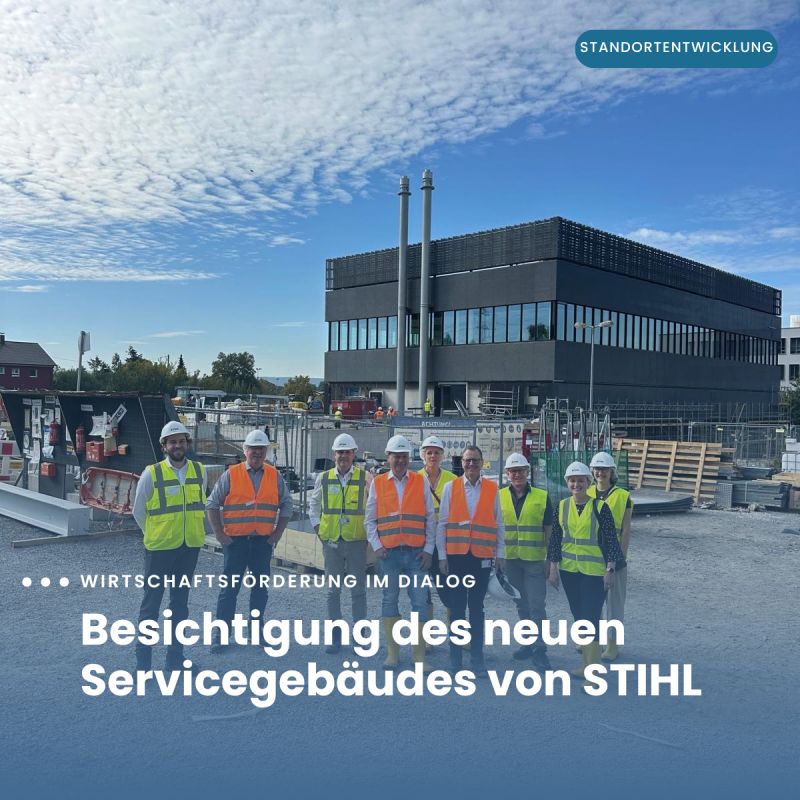 LinkedIn-Foto vom 09.10.2026: ▶️ Wirtschaftsförderung ist Kommunikation - Ein guter Draht zur Wirtschaft ist